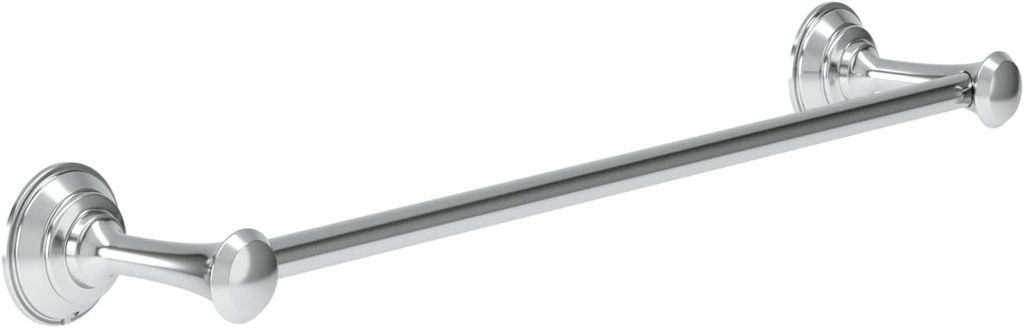 Braston 24 Inch Extra Long Wall Mounted Towel Bar in Polished Chrome - 583TB24