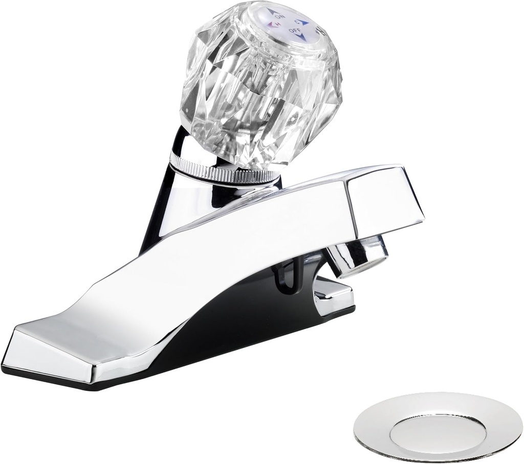 Keeney EBA24BCP Belanger Single Handle Metallic Bathroom-Polished Chrome Faucet