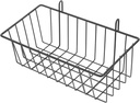 BESTOYARD Small Hanging Wire Basket Iron Bathroom Storage Rack for Toiletries Versatile Wall-Mounted Organizer for Kitchen and Shower