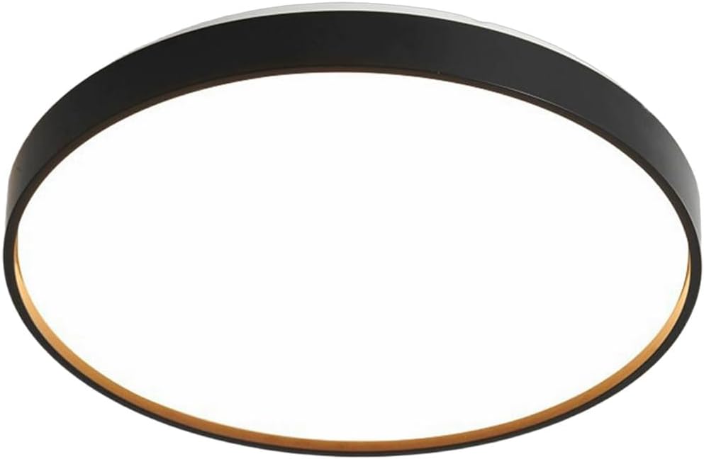 Flush Mount Ceiling Light Fixtures,12W/W18W/24W Flat Led Light for Ceiling,3000K-6000K Dimmable Ultra Thin Round Lamp for Bedroom Kitchen,Bathroom,Garage,Living Room, Dining Room