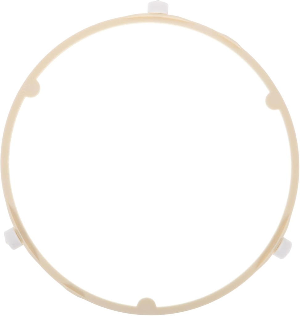 OUNONA Microwave Oven Stand Turntable for Microwave Oven Wheels Microwave Turntable Coupler Microwave Turntable Ring Microwave Turntable Tray Support Microwave Roller Ring Plastic White