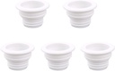 5 Pack Universal Fit Drain Pipe Hose Silicone Plug,Washing Machine Drain Hose Seal Plug Sewer Seal Ring for Washing Machine Laundry Room Bathroom Bathtub