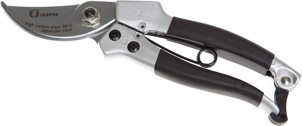 Jasper Solid 8" Heavy Duty Bypass Pruners Japanese Steel SK-5