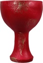 Holy Cup Resin Goblet for Altar Worship Vintage Decorative Chalice for Rituals Strong Synthetic Material Decor and Sacrifice Offering