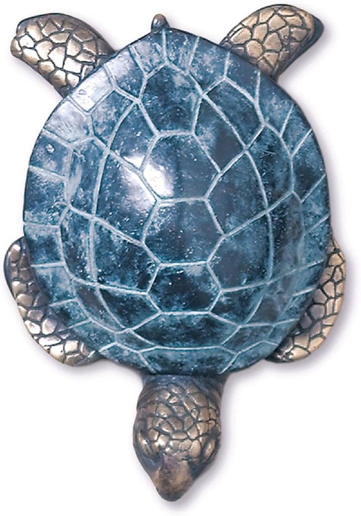 Brass Sea Turtle Beach Tiki Door Knocker