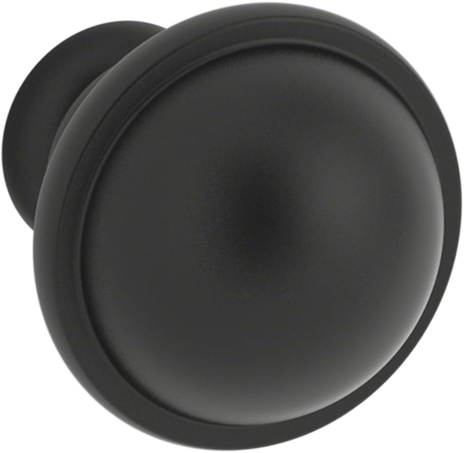 KOHLER 99686-HF3 Damask Knob, Black