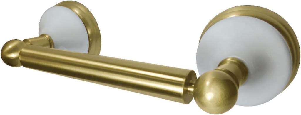 Kingston Brass BA1118BB Victorian Toilet Paper Holder, Brushed Brass 6.56 x 3.06 x 2.75