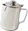 Milk Frothing Jug, Thickened Stainless Steel Milk Frothing Jug with Pointed Spout Coffee, Milk, Tea, Latte, 600 Ml