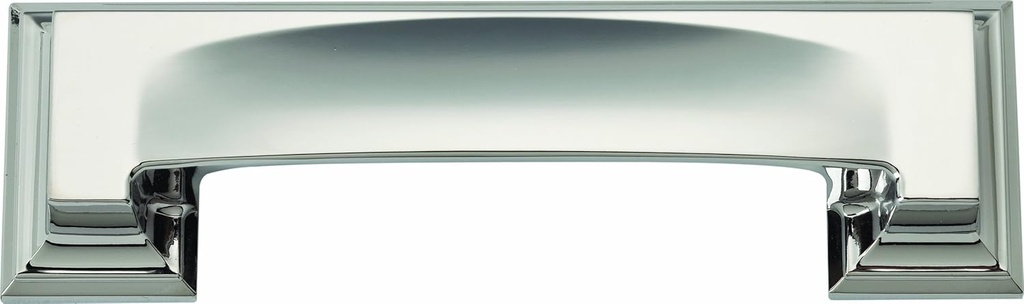 Atlas Homewares 339-PN Sutton Place Polished Nickel 4.9-Inch Bin Cup Pull