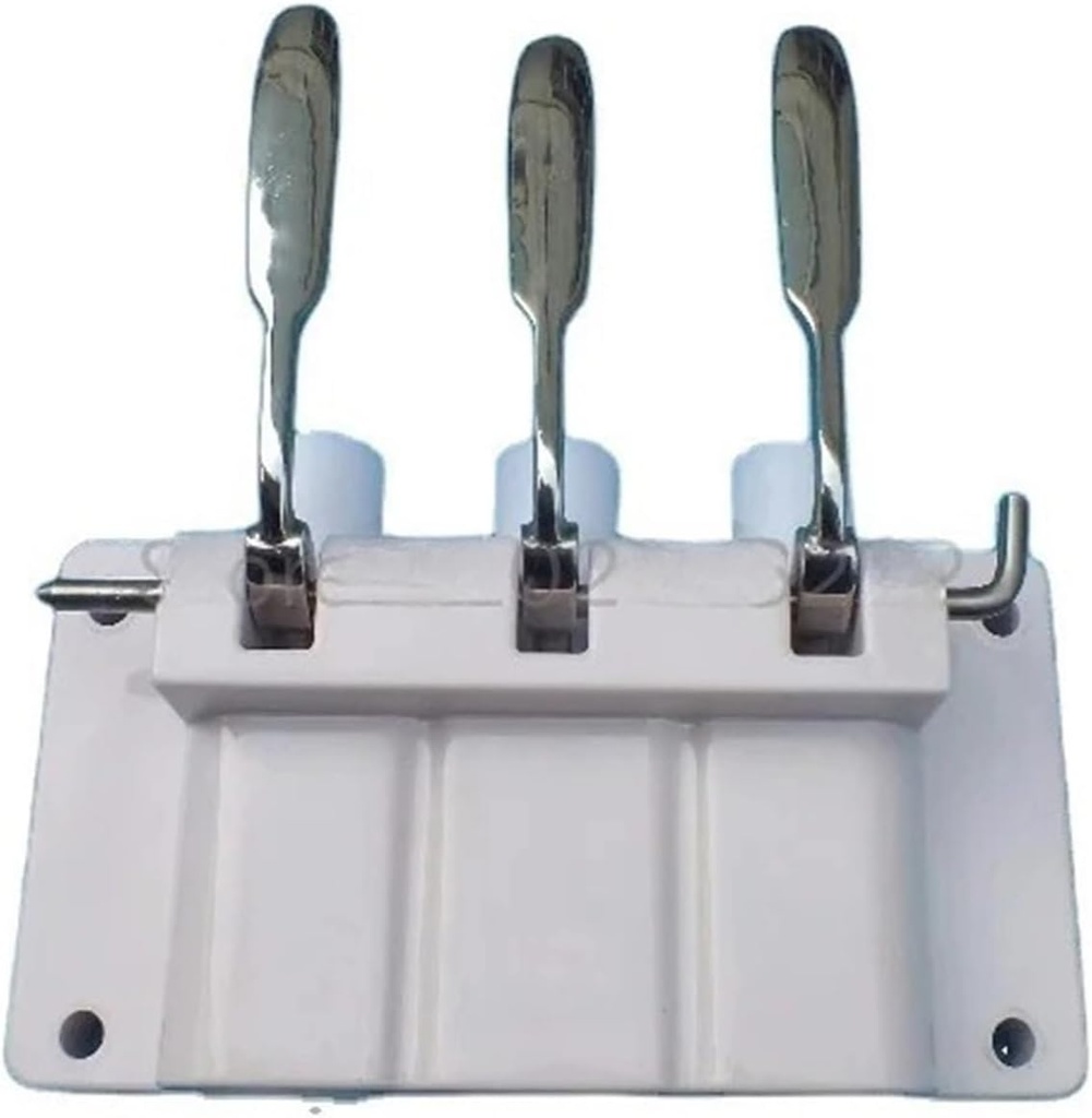 Full Set Front Panel Accessories Face Plate 3 Valve Rods Ice Cream Maker Spare Parts ，Compatible for GuangLi Soft Serve Machine