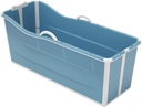 Portable Bathtub for Adult, 54" Folding Soaking Tub Freestanding Bathtub for Household Hot Bath Ice Bath SPA（NO Lid）