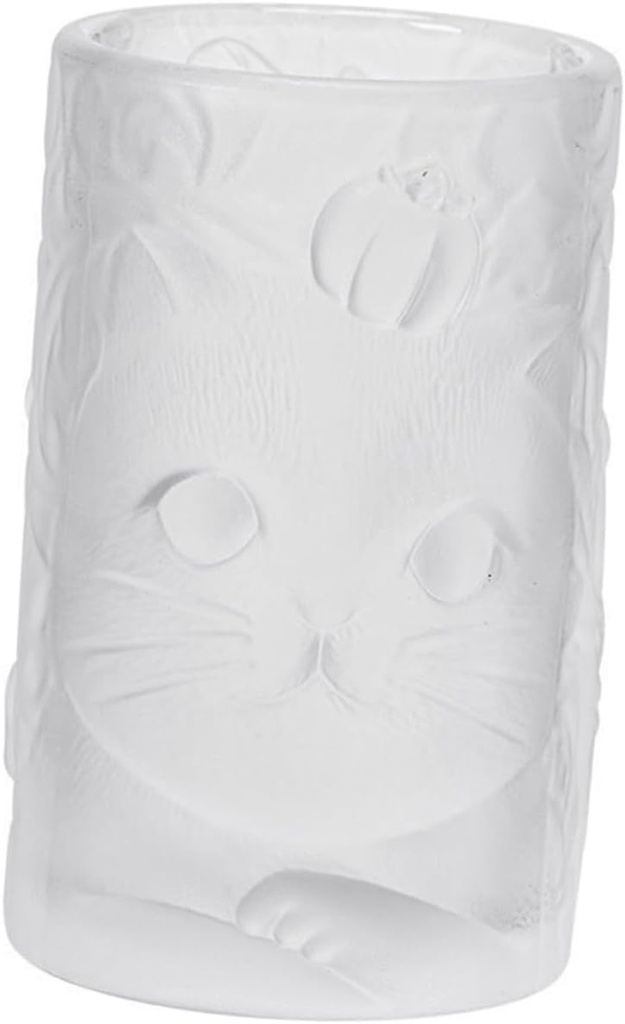 STOBAZA 1pc Adorable Cat Cup Elegant Glass Tea Cup for Cat Enthusiasts Reusable Drinking Glass