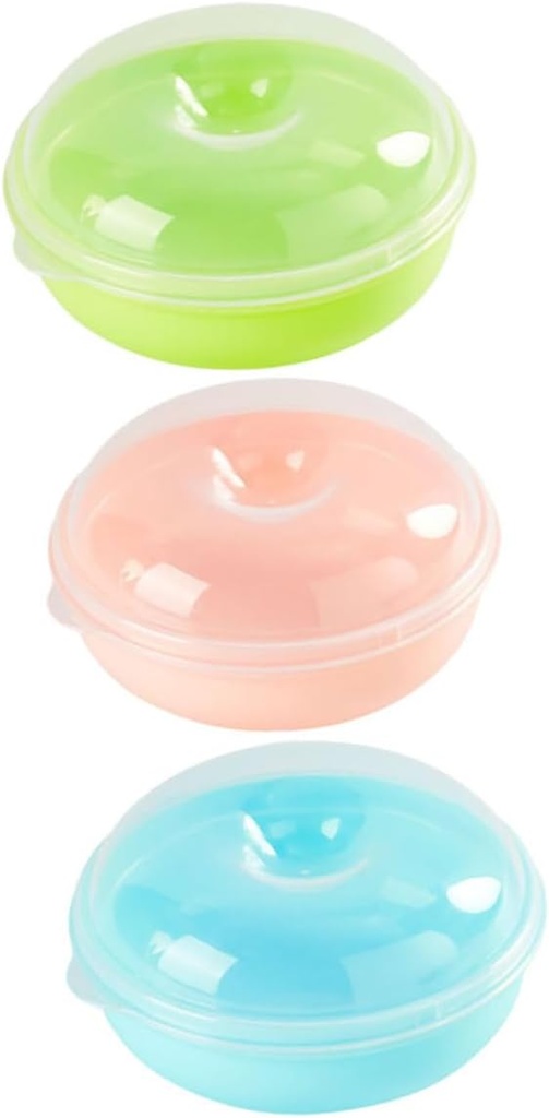 Bread Storage Box Pack Airtight Bread Dispenser Container Kitchen Counter Top Bread Keeper