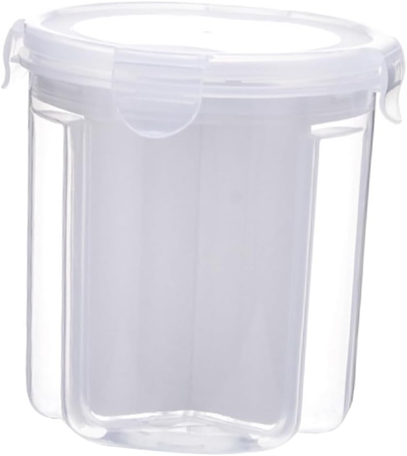 2pcs Sealed Jars Food Storage Bins Kitchen Pantry Bins for Snacks Grains Food Grade Containers