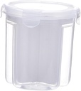 2pcs Sealed Jars Food Storage Bins Kitchen Pantry Bins for Snacks Grains Food Grade Containers