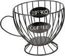 IMIKEYA Organizer Basket Fruit Storage Coffee Pod Holder Cups Storage Organizer
