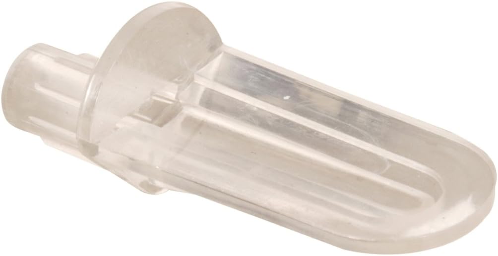 Prime-Line U 9256 1/4 In., Clear Plastic, Spoon Style Shelf Support Peg (12 Pack)