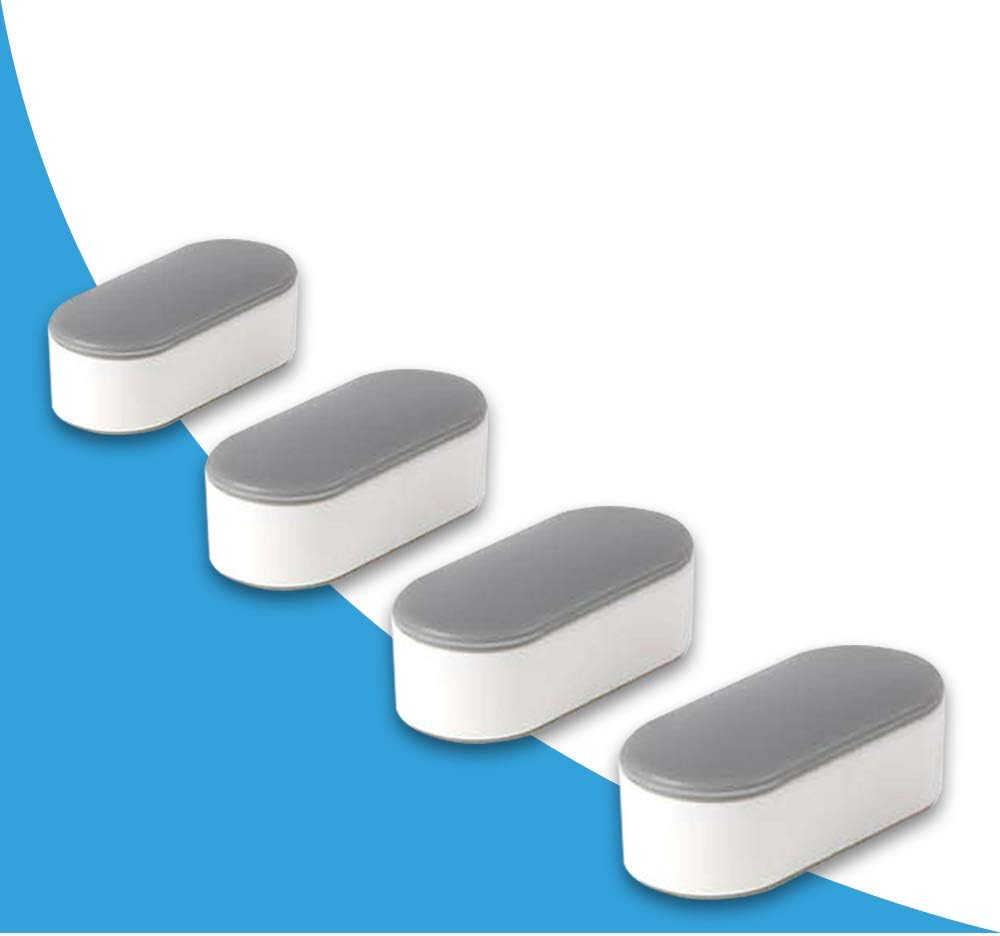 In My Bathroom | Bumpy Bumpers Toilet Seat Spacers (Sanitary Toilet, Strong Adhesive, Universal Fit, 4 Pack)