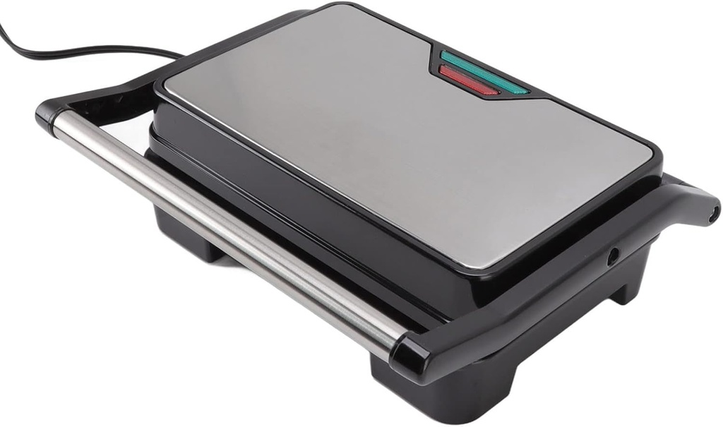 Panini Press Grill, Panini Maker 180 Degree Flattening Nonstick for Home
