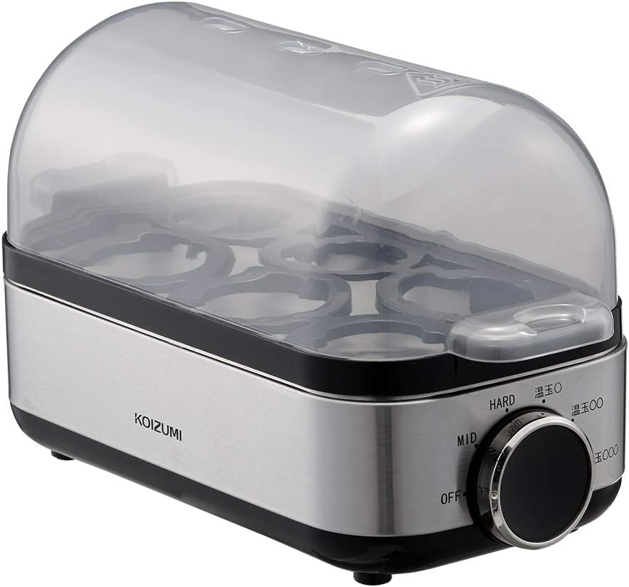 KES-0400/S Egg Steamer Boiled Egg Pot, Hot Spring Egg, Silver