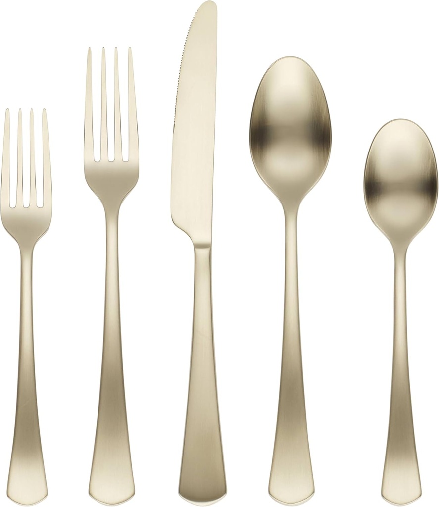 Cambridge 519920DS Morgan Champagne 20-Piece Set