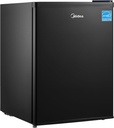 Midea WHS-87LB1 Refrigerator, 2.4 Cubic Feet, Black
