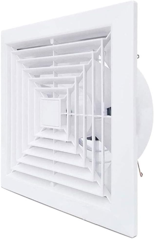 Waterproof Mute Bathroom Extractor Exhaust Fan Ventilating Strong Fan for Kitchen Toilet Window Ventilation Fans
