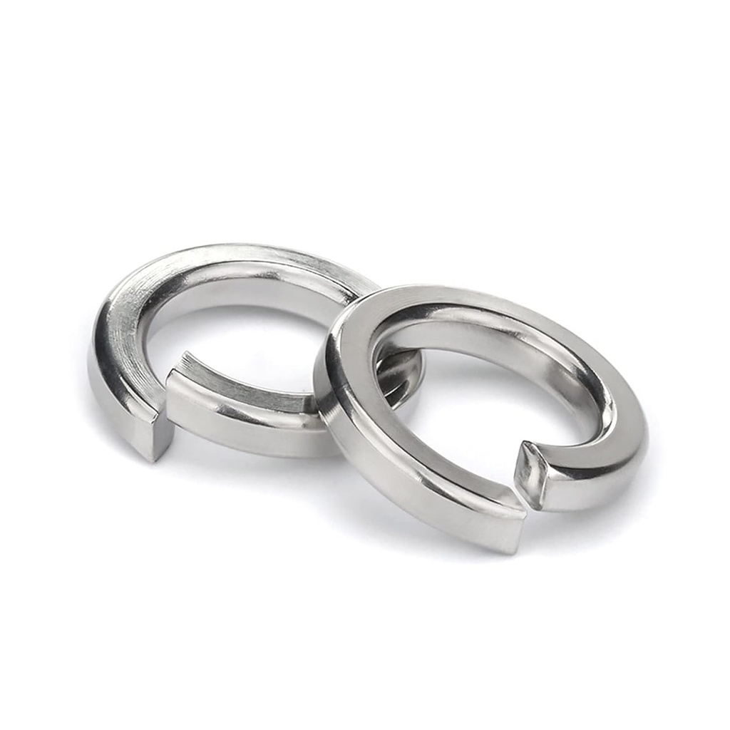 1/2" x 0.869"OD Split Lock Washer, 18-8 (304) Stainless Steel Spring Lock Washer 25PCS