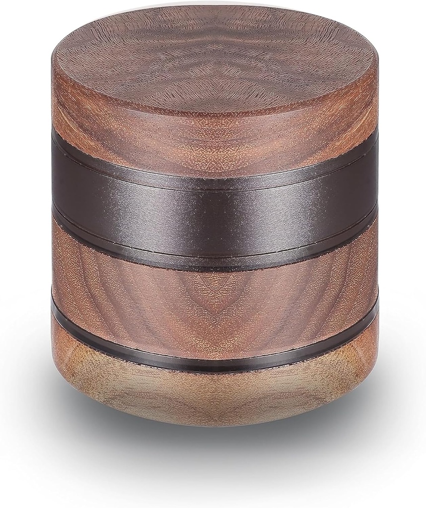 Black Wooden Spice Grinder 2.5"