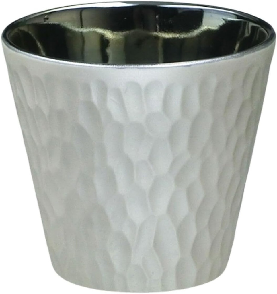 J-kitchens 896698 Cup, Light Change Silver, 10.1 fl oz (300 ml), Dishwasher Safe, Microwave Safe, Made in Japan