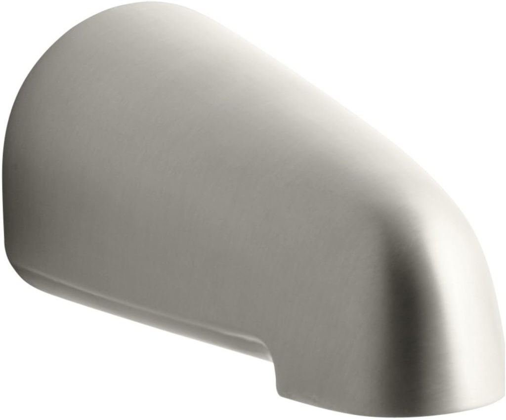 KOHLER K-373-BN Devonshire 4-7/16-Inch Non-Diverter Bath Spout, Vibrant Brushed Nickel