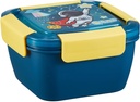 Bento Lunch Box large Container With 2 Floors 3 Compartments, Dishwasher Microwave Safe, Made with BPA-Free, Bento Box For schol, Picnic(Spaceman)