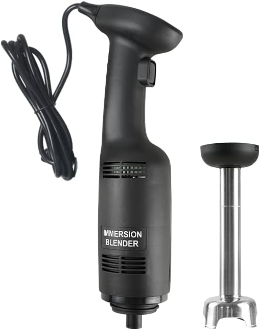 270W Electric Immersion Blender Commercial Hand Held Stick Blender Mixer Stick Fixed Speed Vegetables & Potatoes