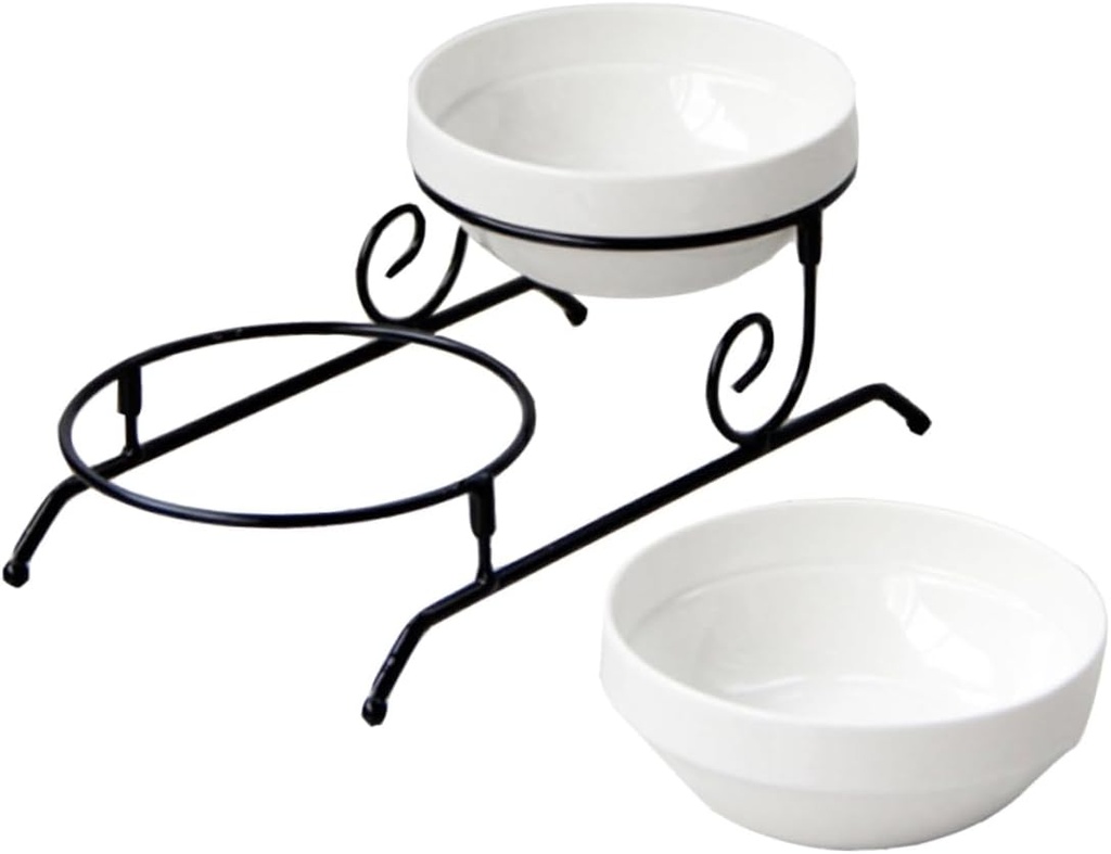 Double-layer Cake Stand Cupcake Display Tiered Dessert Holder Cake Rack for Party