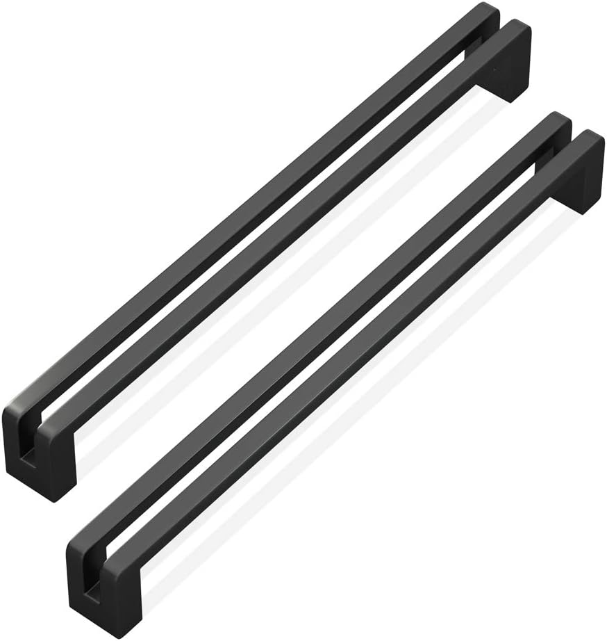 5PCS 192mm Kitchen Wardrobe Handles with Screws Zinc Alloy Cabinet Cupboard Handle Pull Handle Door Handle Set for Kitchen Drawer Bedroom Furniture (5, 192mm)