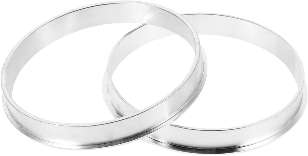 LIFKOME 2pcs Aluminum Sealer Machine Parts Sealing Ring for Automatic Coffee and Milk Tea Machines Replacement Gasket for Plastic Cup Sealing Compatible Espresso Easy to Install