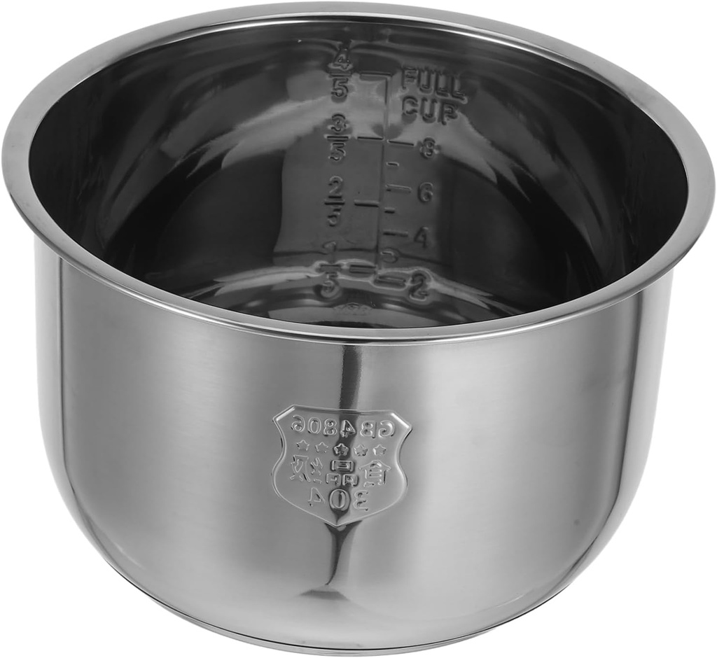 Alipis Replacement Inner Pot for Rice Cooker Non Toxic Liner for Electric Cookers