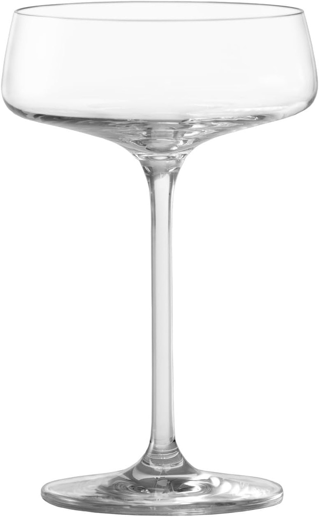Zwiesel Glas Sensa, Coupe Cocktail Glass (Set of 4), Dishwasher-Safe Tritan Crystal Glasses, Made in Germany (8 Ounce)