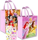 Disney Princess Reusable Tote Grocery Bag Pack ~ 2 Pack of Princess Reusable Tote Bag for Groceries and Gifts Princess Totes