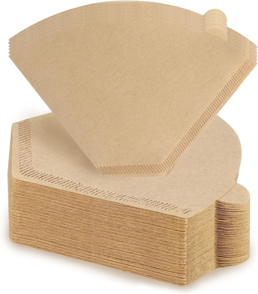 100 Pcs Cone Coffee Filters #4 Disposable Coffee Paper Filters Coffee Filters 8-12 Cup for Pour Over and Drip Coffee Maker