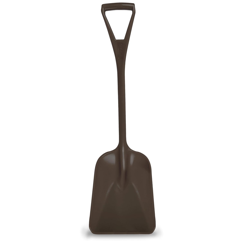 SPARTA 41076EC01 Plastic Sanitary Shovel, Food Safe Plastic Shovel For Commerical Kitchens, 11 Inches, Brown