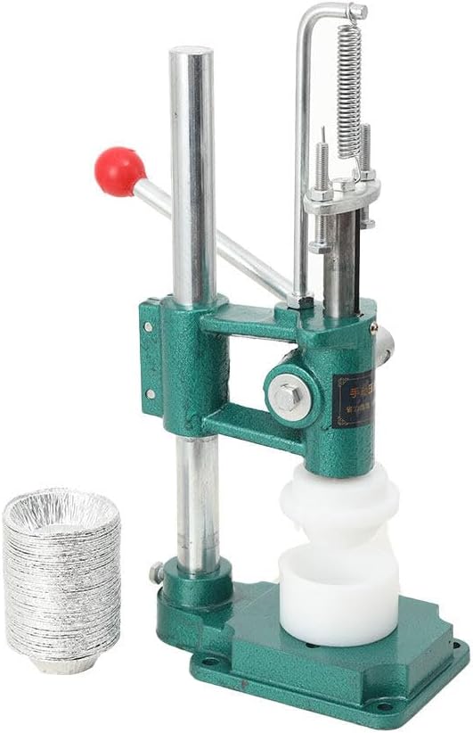 Manual Egg Tart Pressing Machine - Commercial Egg Tart Molds & Hand Press Making Tool for Home Use & Cake Shop