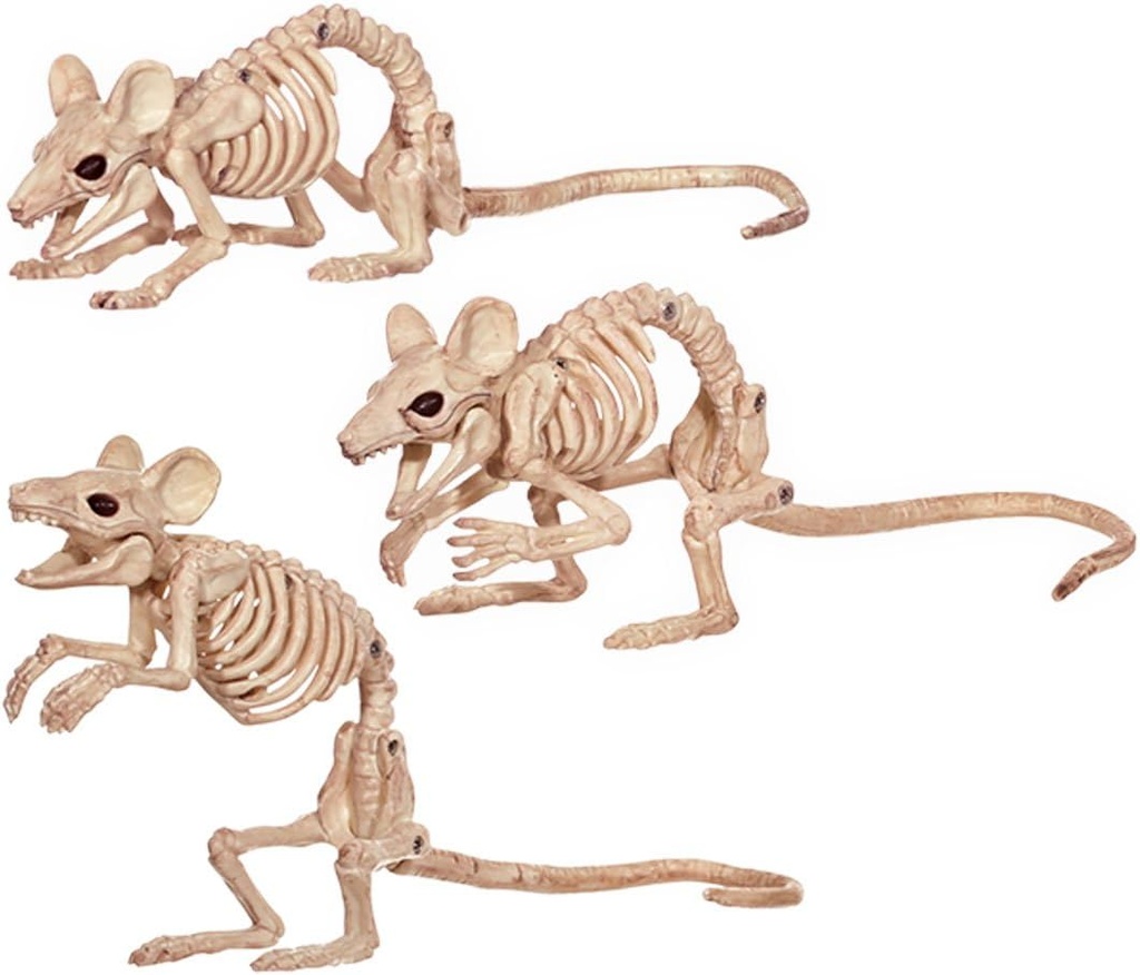 Crazy Bonez Creepy Skeleton Mice