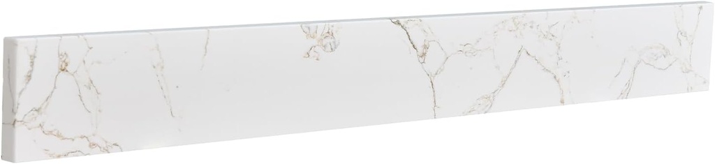 21 in. W x 4 in. H Engineered Stone Sidesplash for Bathroom Vanity Sink Top in Dynamic Gold