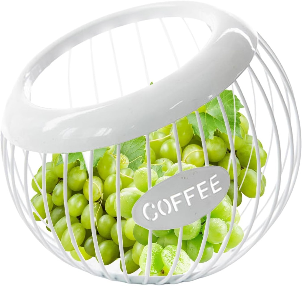 Coffee Pod Basket Set - Versatile Coffee Pod Holders | Countertop Holder, Storage Bin, Desktop Organizer, Holder Large Capacity Storage Basket Metal For Fruit Snack