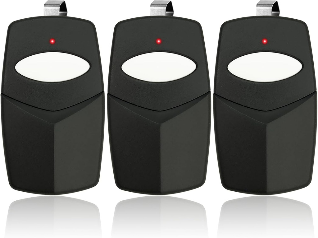 Upgraded for Linear DTC Delta 3 Remote, 310MHZ 8 Dip Switch Garage Door Opener Remote, Replace DTA DTD DT2D DT4A DNT00002A DNT00017A DNT00026, More Stable & Secure, Easy to Carry & Program, 3 Pack