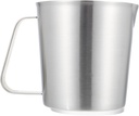 Milk Tea Cup Graduations Versatile Teapot Latte Measuring Cup Stainless Steel