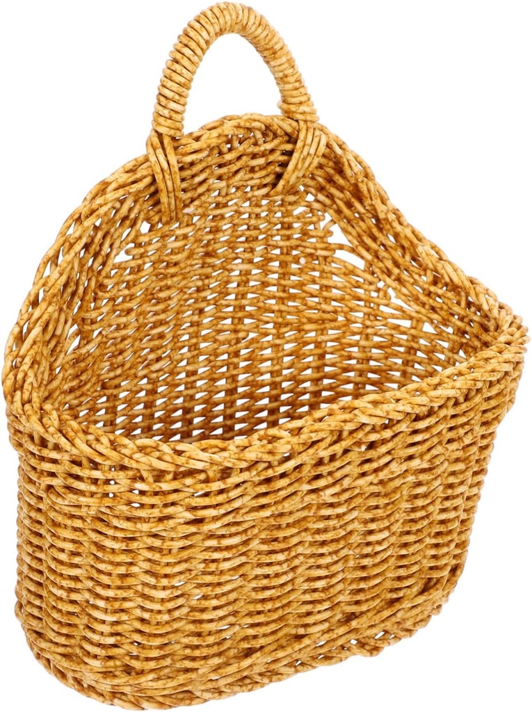 Unomor Woven Wall Baskets Hanging Kitchen Baskets for Kitchen Produce Storage
