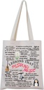 Broadway Musical Encouragement Quote Tote BagMusical Lover Gift Musical Merchandise