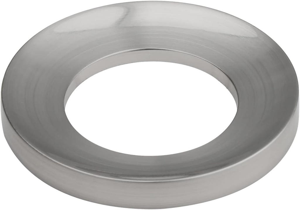Midanya Bathroom Vessel Sink Mounting Ring - Solid Brass Base and Gasket for Glass Sink, Brushed Nickel